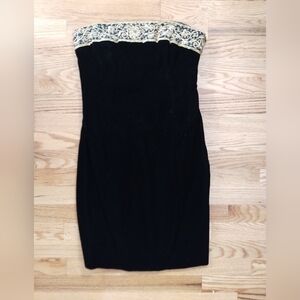 Vintage Pierre Balmain Classic Black Mini Dress  4